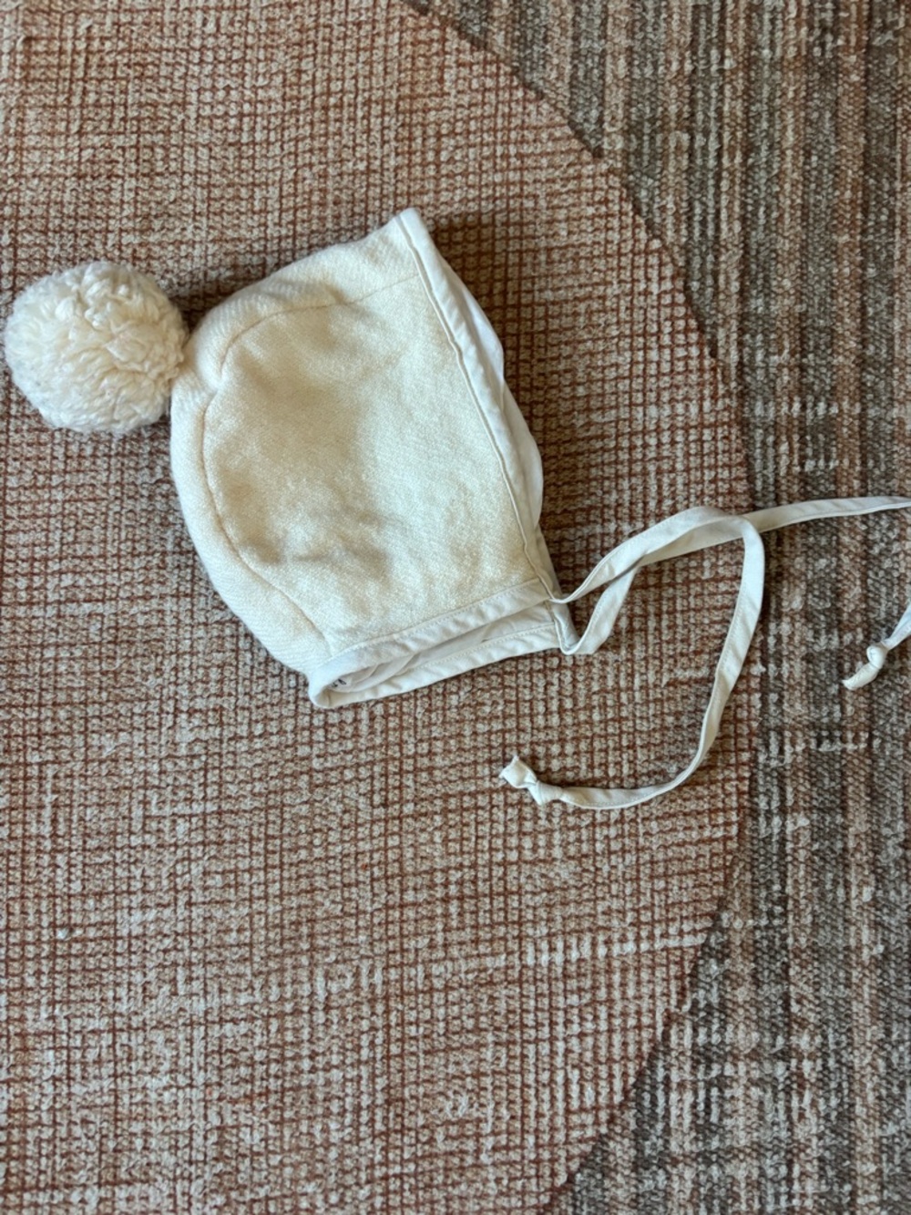 Briar Baby Pom Pom Bonnet